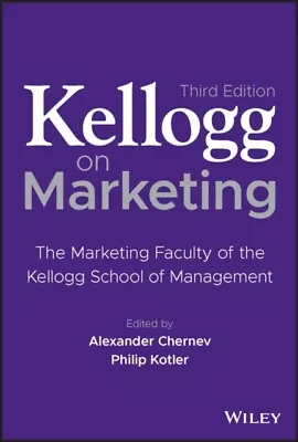 Kellogg On Marketing 9781119906247 A Chernev - Free Tracked Delivery • £21.24