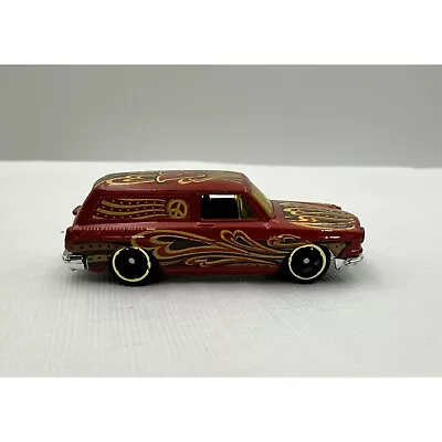 Hot Wheels HW Art Cars Custom '69 Volkswagen Squareback Red Die Cast • $7.99