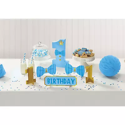 1st Birthday Boy Table Decorating Kit Party Supplies • $13.99