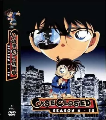 Detective Conan Case Closed Season 6-10 Anime DVD [English Sub] [Fast Ship] • $56.69