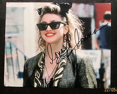 Madonna: (desperately Seeking Susan) Origautograph Photo • $599.99
