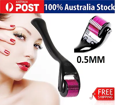 $16.99 • Buy Derma Roller Titanium 540 Micro Needles Scars Anti Aging Skin Care Growth 0.5mm