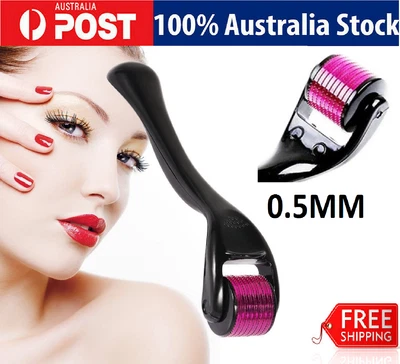 $16.99 • Buy Derma Roller Titanium 540 Micro Needles Scars Anti Aging Skin Care Growth 0.5mm