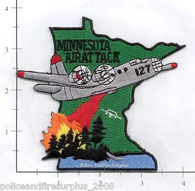 Minnesota - Minnesota Air Attack MN Forest Fire Dept Patch  • $3.99