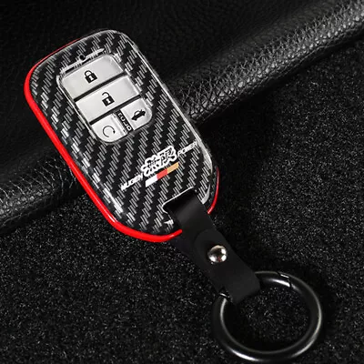 Sports Style Car Key Fob Case Cover For Honda Accord CR-V HR-V Civic Fit MUGEN • $18.89