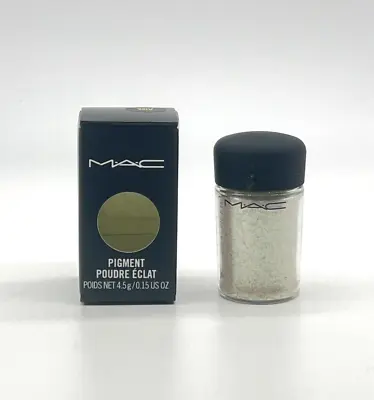 New MAC Cosmetics 'White Gold' Loose Eyeshadow Powder Pigment Jar Full Size 4.5g • $22.99