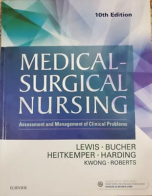 Medical-Surgical Nursing: Assessment And Management Of Clinical Problems Si... • $19.97