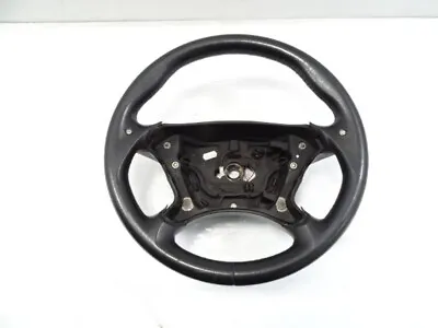 05 Mercedes R230 SL55 Steering Wheel Leather Black Oem 2304601403 AMG • $209.99