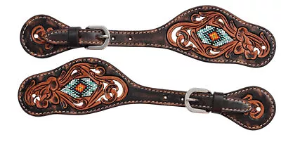 Spur Straps - Distressed Beaded Tribal (Mens) • $63.95