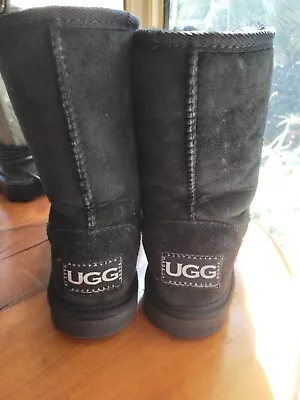 Ugg Boots Black Sheep Skin • $12.50