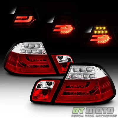 2000-2003 BMW E46 3-Series Coupe LED Strip Tail Lights Brake Lamps Left+Right • $195.99