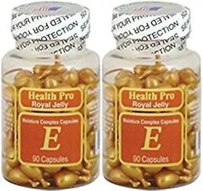 2 Of Nu-Health Royal Jelly & Vitamin E Skin Oil Moisture Complex 90 Capsules. • $9.99