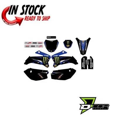 D'cor Visuals Complete Monster  Star Racing Graphics 2015-2021 Yz125 Yzz250 • $139.95
