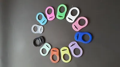 MAM NUK Dummy Clip Rings Adapters • £1.30