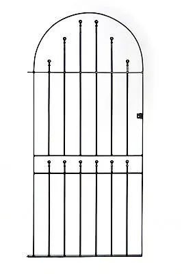 Metal Arched Garden Side Gate To Fit 3ft(915mm) Gap X 6ft2(1880mm) High SBT8 • £99.99