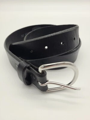 $29.95 • Buy Tony Lama Men's Black Leather Western Belt Size 32 Made In USA