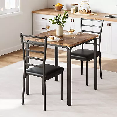 Dining Table For 2-Small Square Kitchen Dining Dinner Room Tables Set For Home  • $133.39