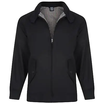 Kam Men's Plus Size Harrington Jacket (KBS 428)   Size 2xl To 8xl    3 Colours • £49.98