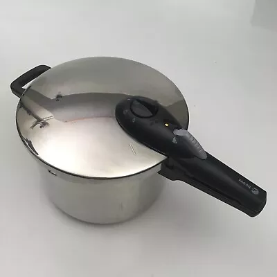 £33.83 • Buy Fagor 6L Inox Plaksteel Stainless-Steel Pressure Cooker /Gas-Electric-Induction