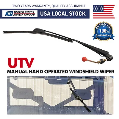Universal Manual Wiper Accessories Manual Windshield Wipe Set Replacement Kit • $10.99