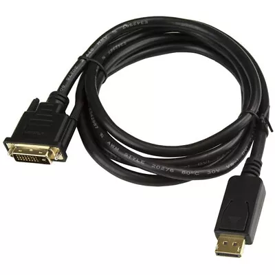 StarTech 6FT DisplayPort Male To DVI Male Cable • $27.70