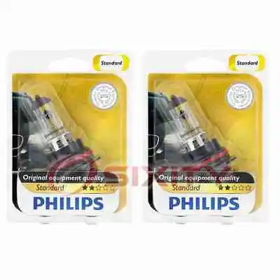 $13.15 • Buy 2 Pc Philips High Low Beam Headlight Bulbs For Volkswagen Cabrio Corrado Xj