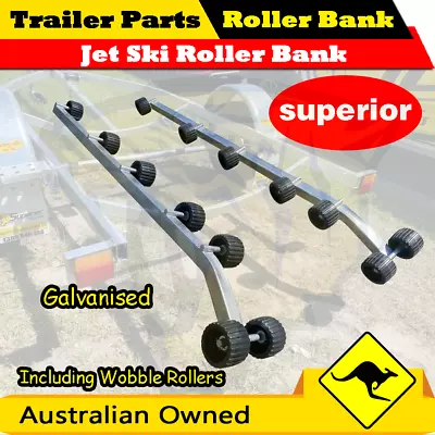 Superior Roller Banks For Jet Ski Trailer X (Pair) - Including Wobble Rollers • $350