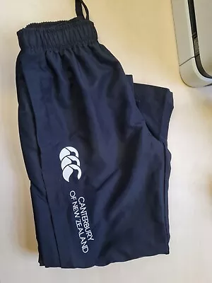 Boys Canterbury Sports Trousers Black Age 8 • £8