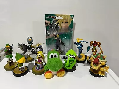 11 X Amiibo Bundle - Super Smash Bros - Link Zelda Yarn Yoshi • $300