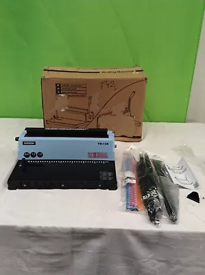 New Boxed & Unused Rayson Td-130 120 Sheet Wire Binding Machine Freepost • £84.99