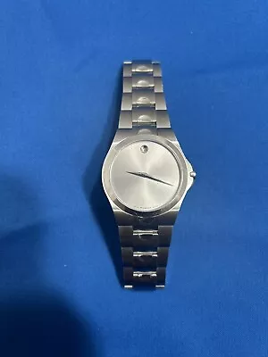 MOVADO Men's Luno Sport Sapphire Crystal Museum Dial Watch 84 E7 1850 38mm • $349.99