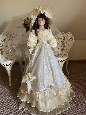 Vintage Ashley Belle 42” Porcelain Doll • $300