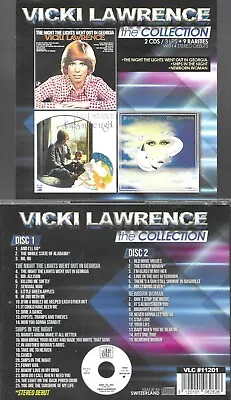 VICKI LAWRENCE COLLECTION-2CDs/3 LPs + 9 RARITIES-4 STEREO DEBUTS • $24.99