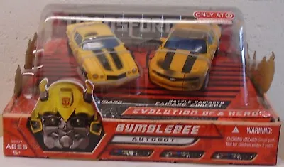 Transformers Movie 2007 Bumblebee Evolution Of A Hero Chevy Camaro Hasbro SEALED • $49.99