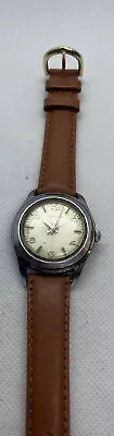 Vintage GRUEN Automatic 17j 550 SS Men's Watch Working For Restore See Pics • $48.75