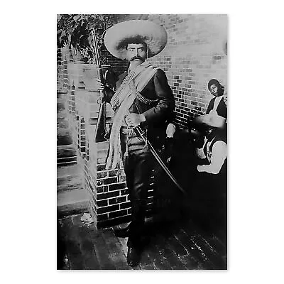 1911 Emilio Zapata Mexican Revolution Leader Photo Print Poster Wall Art • $19.99