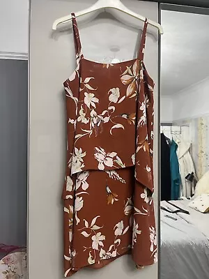 Mango Layered Flower Dress • $12.63