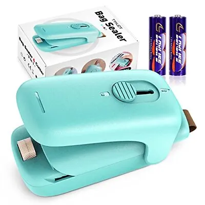 TYHJOY Mini Chip Bag Sealer Handheld Heat Vacuum Sealer And Cutter Portable  • $13.55