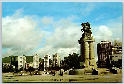 Monument To Amaral One Time Governor Of Macao China - Postcard • $4.98