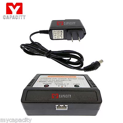 $13.99 • Buy 7.4 V Battery Charger - WLtoys V912 V913 V915 V262 V323 V333 V353 B V666 RC Heli