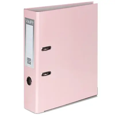 £5.95 • Buy Pastel Pink A4 Lever Arch Files Folders Document Storage Paper Office School