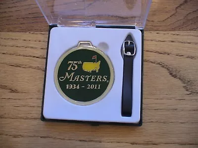 2011 Masters Golf Augusta National Bag Tag Charl Schwartzel 75th Anniversary PGA • $29.99