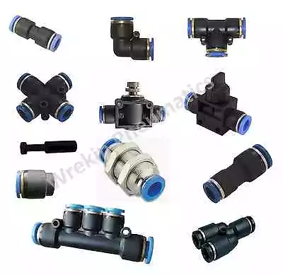 £2 • Buy Push In Fitting For Discovery 3 Range Rover Sport Compressor Air Suspension 1 2