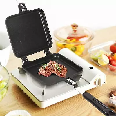 £14.09 • Buy Kitchen Accessories Sandwich Frying Double-sided Toast Pan Make Household Pans