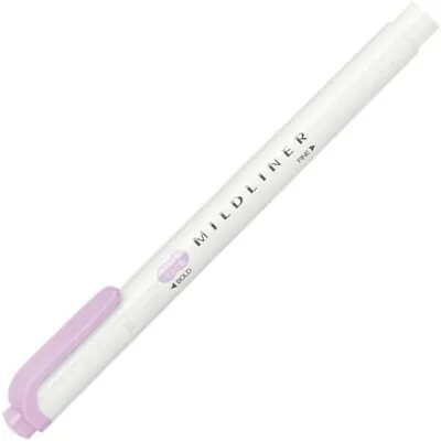 Zebra Mildliner Marker Pen : Mild Lilac • $2.95