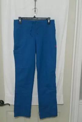 Ecko Unltd Scrubs Small Turquoise Blue Scrub Pants Euc • $14.95