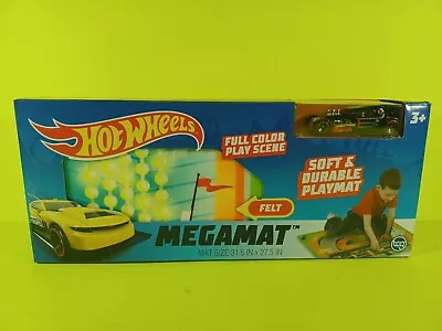 Hot Wheels Felt Mega Mat Playmat 1 Vehicle Included 31.5  X 27.5  Car May Vary  • $8.54