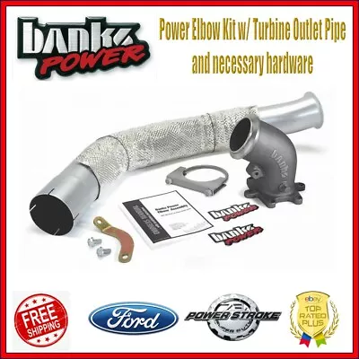 Banks Power Elbow Kit W/ Turbine Outlet Pipe For 99-03 Ford F-250 F-350 7.3L • $579.30