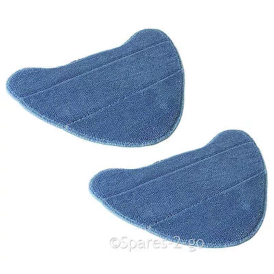 2 X Vax S3S Advance Bare Floor  Microfibre Cleaning Pads For Steam Cleaner Mops • £8.45