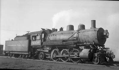 Northern Pacific NP Railroad 2430 2-6-2 Duluth MN 9-52 Negative 5753 • $14.99